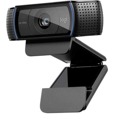 Imagem de Webcam Logitech C920e/C920 HD Full HD 1080p Vídeo preto