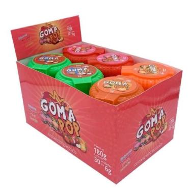 Imagem de CHICLETE GOMA POP SORTIDA 6G C/ 30 unidades ROYAL TOYS