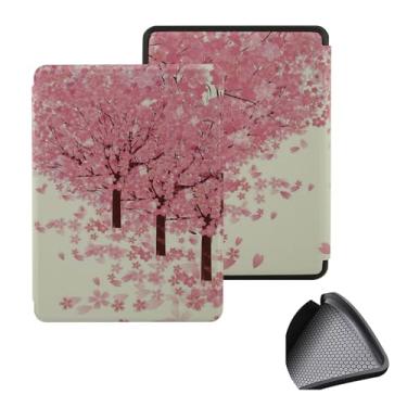 Imagem de GUKSRASO Capa para 7" Kindle Paperwhite 12th Generation 2024 & Kindle Colorsoft Signature Edition 2024, PU e TPU Soft Tampa Traseira Tampa de Casca Protetora com Despertar/sono Automático