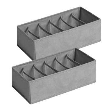 Imagem de Organizadores de Gaveta Closet Guarda Roupa Intima Cueca Calcinha Sutiã 6 Divisórias (2)