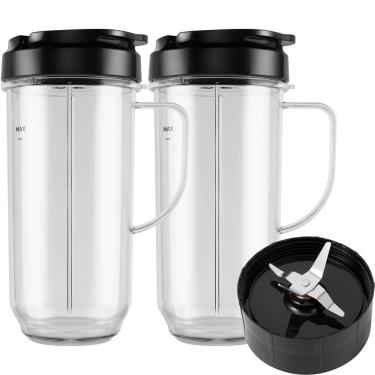 Imagem de Conjunto de copos de liquidificador Magic Bullet 250W MB1001 5 unidades MEET JUICE