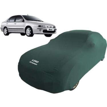 Imagem de Capa Para Cobrir Carro Fiat Marea Elx Tecido Helanca - Mz, Verde