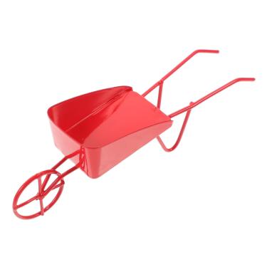 Imagem de Angoily Adereços de paisagem, boneco, carrinho de mão, carrinho de mão pequeno, hobby, miniatura, carrinho de mão, casa de fadas, carrinho de mão, minúsculo, kit de decoração de roda