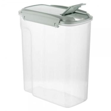 Imagem de Pote Trava Quadrado Retangular de Plastico 2450ML - Clink