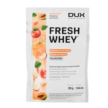 Imagem de Sache Whey Protein Fresh Dux Vitamina De Frutas 29g, Vitamina De Fruta