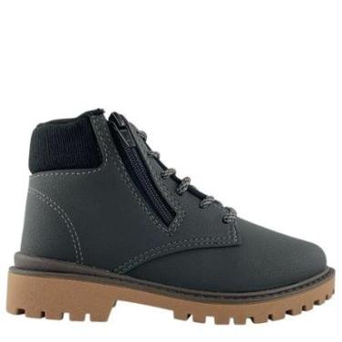 Imagem de Bota Infantil Molekinho Tratorado Cadarço Menino-Masculino