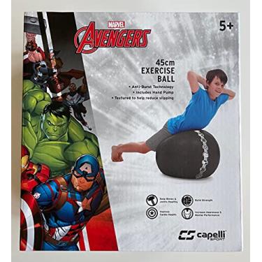 Imagem de Bola de exercício Marvel Avengers 45 cm