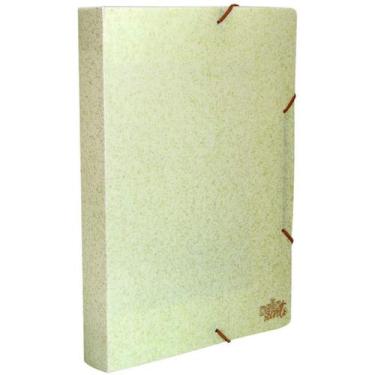 Imagem de Pasta Aba Elastico Oficio Lombo De 4cm Ouro Secrets 0276.au. - Dello