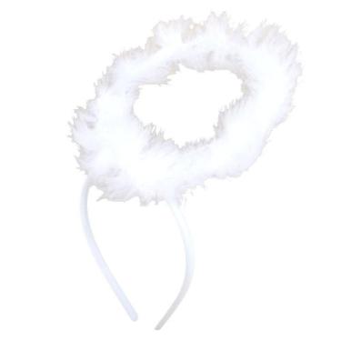 Imagem de Tiara de Carnaval Anjo Play&Fun Branca