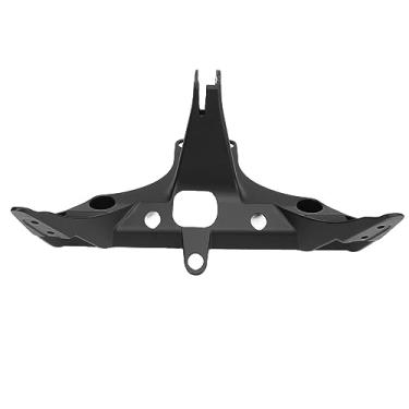 Imagem de Suporte de carenagem superior do farol Grcfumo, farol de suporte de carenagem superior frontal em liga de alumínio, suporte de capô dianteiro de motocicleta para YZF R1 2002 a 2003