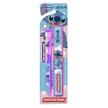 Imagem de Dentalclean Escova de Dente Stitch Escolar Infantil Macia, Rosa