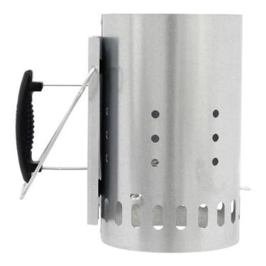 Imagem de Acendedor De Carvão Zero Esforço Sem Liquidos - Aço