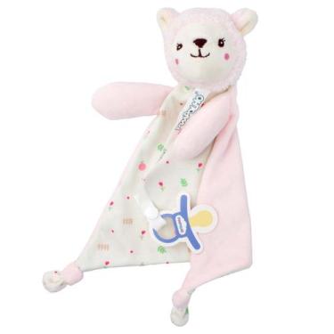 Imagem de Naninha para Bebê Rosa / Lhama - Pimpolho