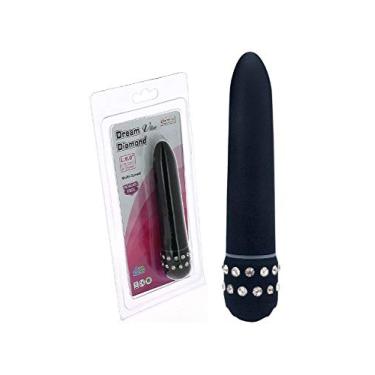 Imagem de Erotic Point Vibrador Personal 11Cm Multivelocidade Com Strass Preto - Lovetoys Preto
