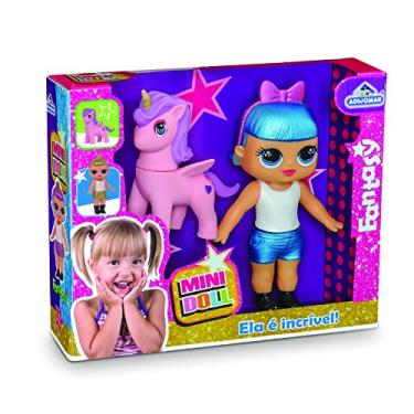Imagem de Boneca Mini Dolls Lol Fantasy com Unicórnio, ADIJOMAR