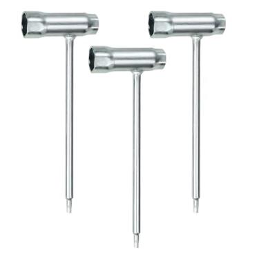 Imagem de Pacote com 3 chaves combinadas de 19 mm x 13 mm (3/10.2 cm x 1/5.1 cm), chave T e chave de fenda Torx T27, ferramenta de motosserra combinada, adequada para serras Stihl TS350, TS350AVE, TS360, TS400