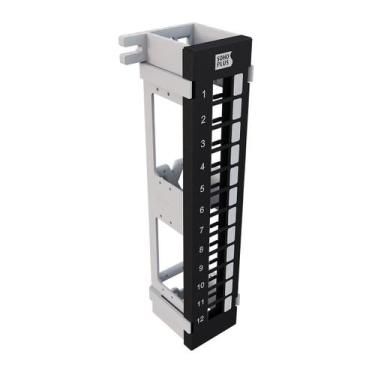 Imagem de Patch Panel Descarregado 12 Portas de Parede 35050227 - Furukawa Soho 