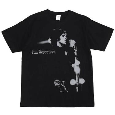 Imagem de Camiseta Unissex de Algodão com Estampa de Portas - Estilo Hip Hop Str