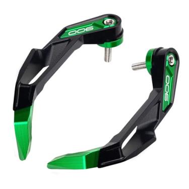 Imagem de MOWOK Adequado para Kawasaki Z900 Z900RS Z900SE Z 900 2017-2021 2022 2023 2024 2025 Acessórios Motocicleta Embreagem Alavanca de Freio Guardas de Mão Protetor de Guiador (Verde)