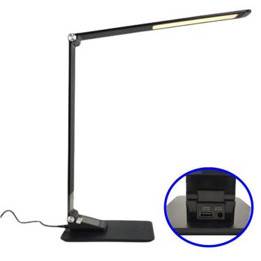 Imagem de Luminaria Relogio Calendario Slim Digital Touch Led Dobravel