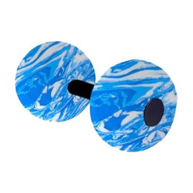 Imagem de menolana Halteres para exercícios aquáticos, equipamento aeróbico aquático, homens e mulheres, fortalecimento da parte superior do corpo, fitness em piscina, Azul E Branco