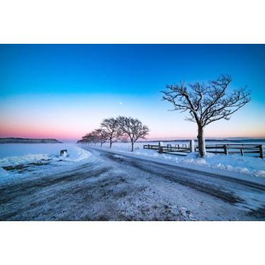 Imagem de Adesivo Decorativo de Parede Paisagem Gelo lindo - Gaudesivos