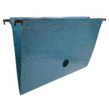 Imagem de Pasta Suspensa Marmorizada Azul Plastificada Haste PVC 10 Un - TP Past