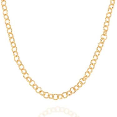 Imagem de Cordão folheado a ouro fio português - tam.50 5308415000 - Rommanel 