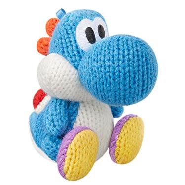 Imagem de Nintendo Fio Azul Claro Yoshi Amiibo - Importação Do Japão (Yoshi'S Woolly World Series)