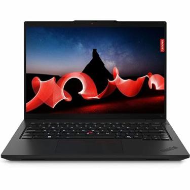 Imagem de Lenovo Notebook ThinkPad L14 Gen 5 21L1001TUS com tela sensível ao toque de 14 polegadas - WUXGA - Intel Core Ultra 7 155U - 16 GB - SSD de 512 GB - Teclado inglês - Preto