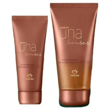 Imagem de Kit Una Senses (Sabonete Líquido 80ml e Creme de Mãos 40g) Natura