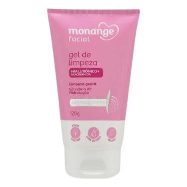 Imagem de Gel Limpeza Facial Pele Seca Niacinamida Monange 120ml
