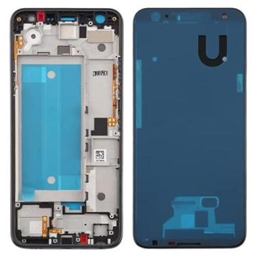 Imagem de YUNCHAO Acessórios telefônicos Placa de moldura de quadro LCD da casa frontal para LG K40 / K12+ K12 Plus / X4 2019 X420EM X420 X420EMW X420HM X420 X420N Substituição do telefone celular
