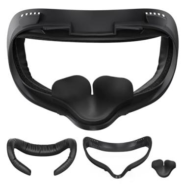 Imagem de SUPERUS Facial Interface & Face Cover Pad & Removable Nose Guard for Oculus Quest 2, Sweat-Proof PU Foam Cushion - VR Accessories for Meta Quest 2, Compatible with Oculus Quest 2 Original Spacer