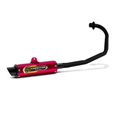 Imagem de Escapamento Esportivo Pro Tork Competition Moto Yamaha Ybr 125 Preto, 