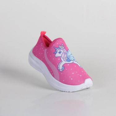 Imagem de Tênis Infantil Will Board Unicórnio 50Un Pink, Pink, 027, 27