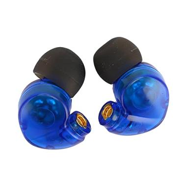 Imagem de Tomvorks Fones de Ouvido Destacáveis, SE215 SE315 SE535 Com Interface MMCX para Fones de Ouvido Esportivos (Azul)