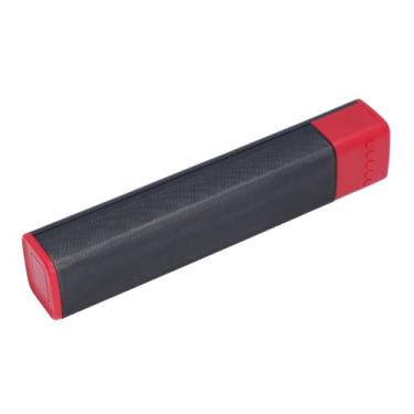 Imagem de Naroote Barra de Som de Luz RGB, Barra de Alto -falante Sem Fio Alto -falantes Duplos 4Ω 5W para Reunião de Família (Vermelho)