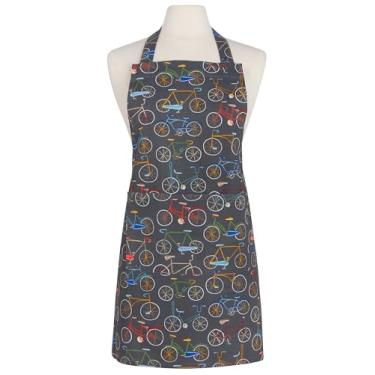 Imagem de Now Designs Avental de cozinha Danica Petite Chef - Avental de algodão para crianças - L61 x C 68 cm - Branco