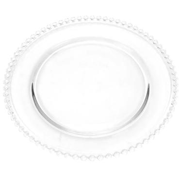 Imagem de Prato Raso Wolff Pearl 2671 Em Cristal Transparente