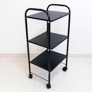 Imagem de Carrinho Auxiliar Centro Clínica Estética Salão Beleza Cabeleireiro Ma