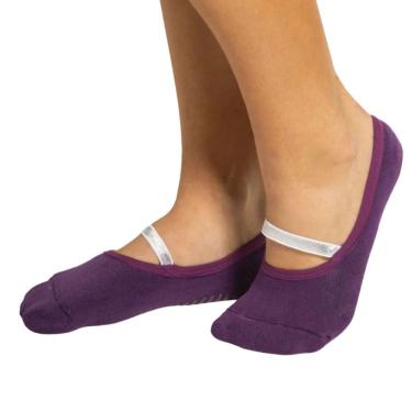 Imagem de Meia Sapatilha Antiderrapante Pilates Fitness Trifil
