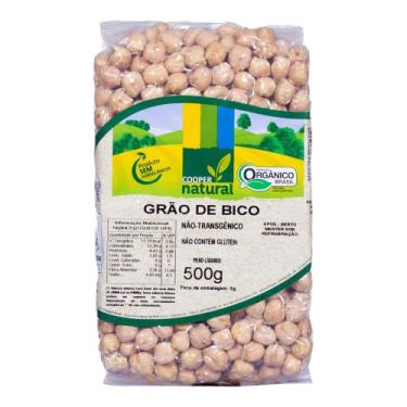 Imagem de Grão de Bico Orgânico Coopernatural 500g