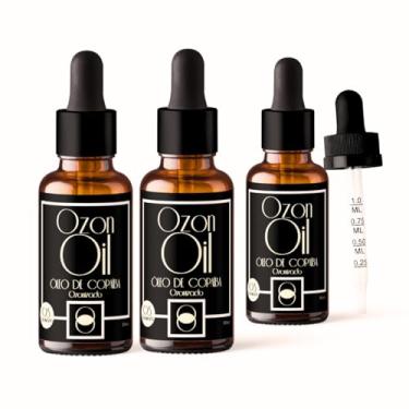 Imagem de Óleo de Copaíba Ozonizado Natural e Concentrado 3x 100ml 100% Puro