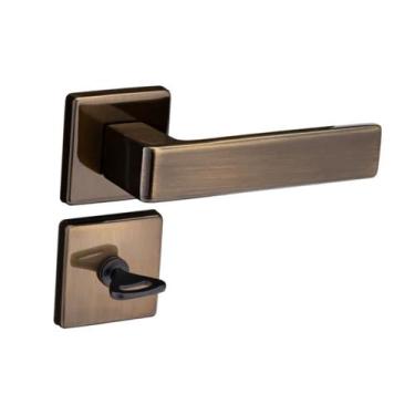 Imagem de Fechadura pado concept 419 porta banheiro wc antique bronze oxidado ou