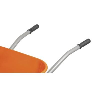 Imagem de Carrinho de Mão Tramontina com Caçamba Extrafunda Metalica Laranja 80 