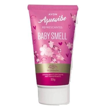Imagem de Aquavibe Desodorante em Creme Baby Smell, 50g, Proteção 48h, Antitranspirante