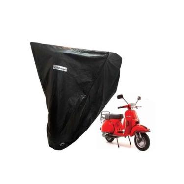 Imagem de Capa Cobrir Moto Chuva Sol Forrada Vespa PX 200 Elestart - Kahawai Cap