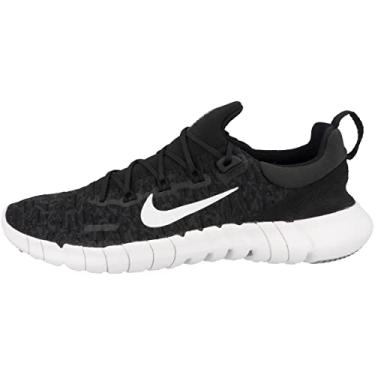 Imagem de Nike WMNS Nike Free RN 5,0 2021 Tênis de corrida feminino, Preto, branco, cinza escuro, 42