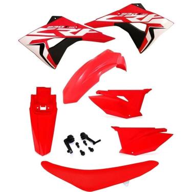 Imagem de Kit Plástico Biker Next Crf 230 Adesivos E Banco Avtec